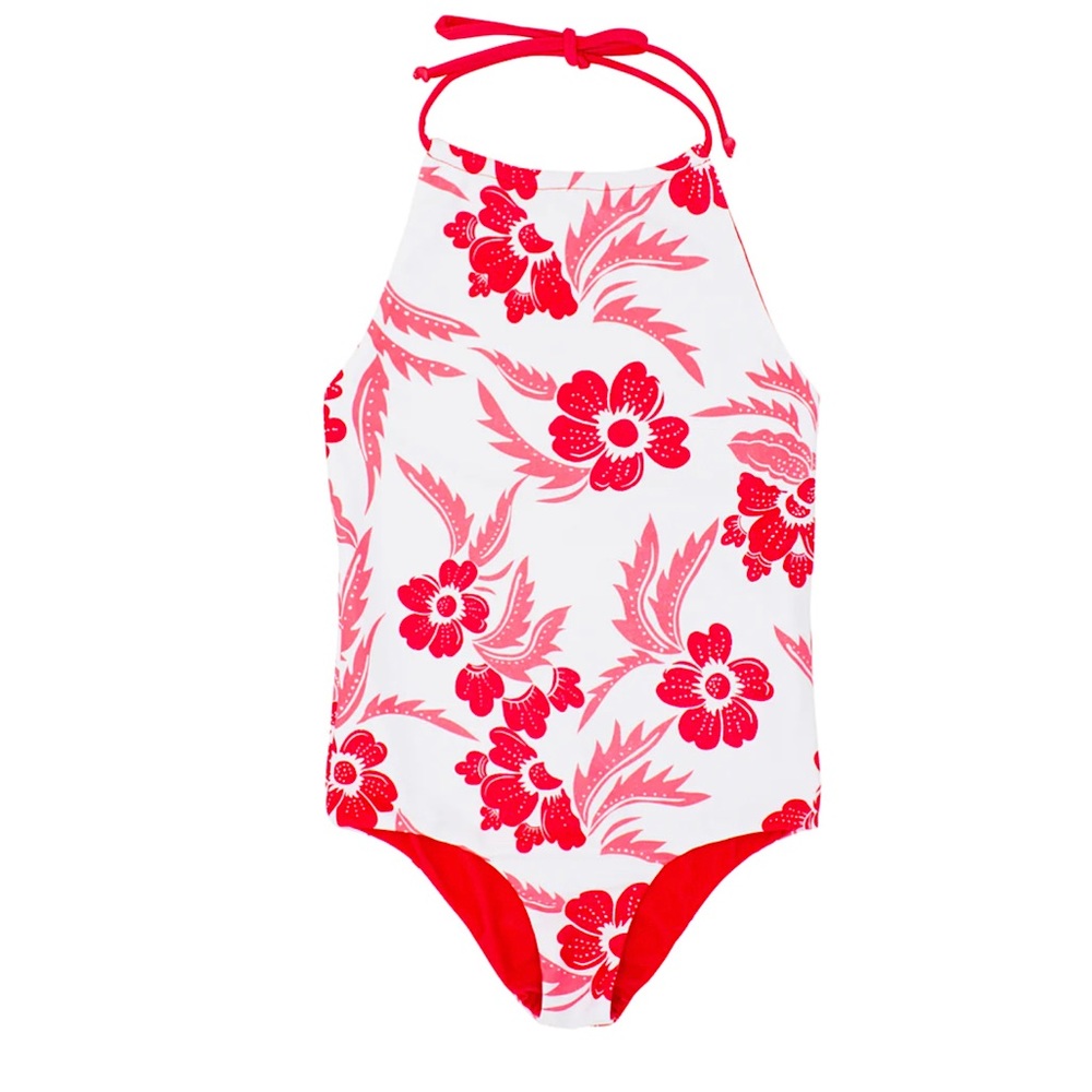 NWOT Reversible Tropical Swimsuit